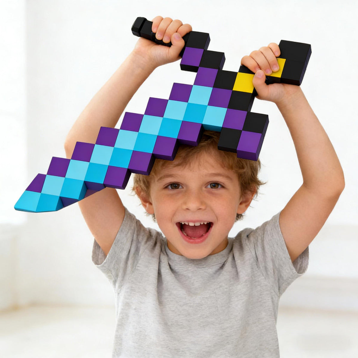 Magnetische Bausteine – Bauen Mine Magnet Welt Magie Schwert Portal Set, Bauspielzeug Magnetische Kacheln für Kinder ab 3 Jahren, Förderspielzeug Kinderspiele Geschenke für Jungen & Mädchen 3-5 5-7 - Spileo