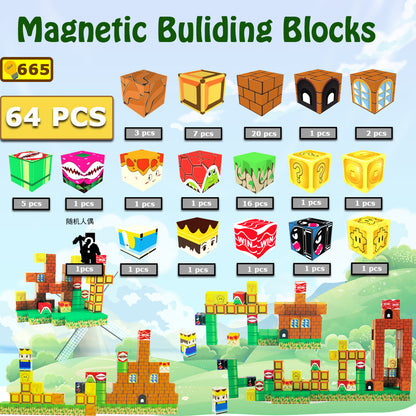 Magnetische Bausteine für Kinder - Spileo