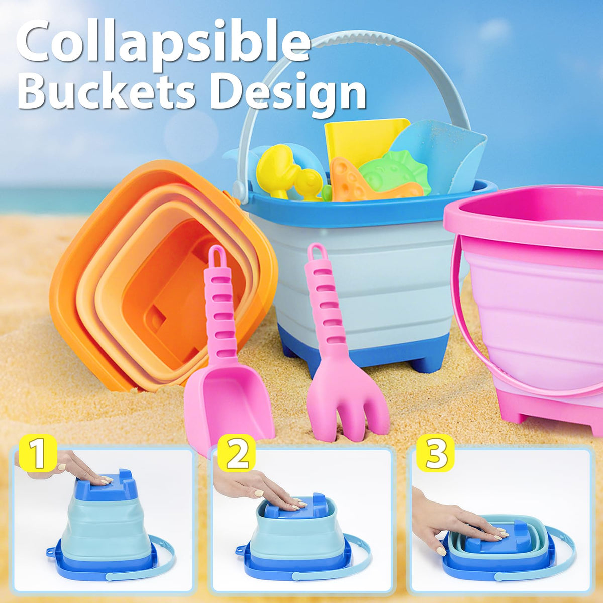 Sandspielzeug Set für Kinder Spileo